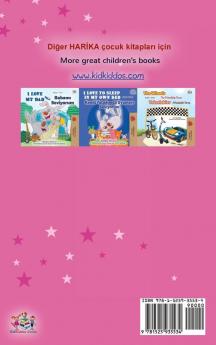 Amanda's Dream (Turkish English Bilingual Children's Book)