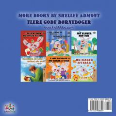 I Love to Sleep in My Own Bed (English Danish Bilingual Book for Kids)