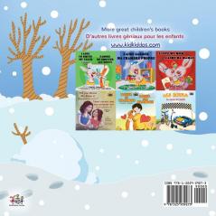 I Love Winter (English French Bilingual Book for Kids)