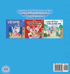 I Love to Keep My Room Clean (Albanian English Bilingual Book for Kids) (Albanian English Bilingual Collection)