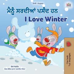 I Love Winter (Punjabi English Bilingual Children's Book - Gurmukhi) (Punjabi English Bilingual Collection - India)