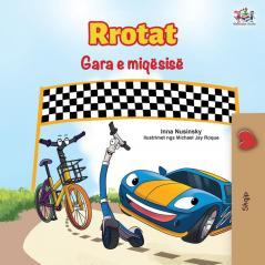 The Wheels The Friendship Race (Albanian Book for Kids) (Albanian Bedtime Collection)