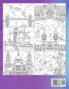 The Adventures of Rhona The Unicorn in London. Colouring and Activity Book