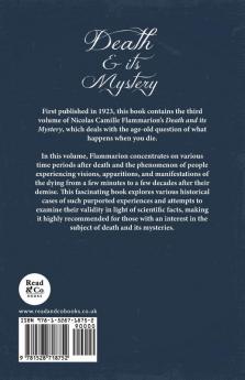 Death and its Mystery - After Death - Manifestations and Apparitions of the Dead; The Soul After Death - Volume III;With Introductory Poems by Emily Dickinson & Percy Bysshe Shelley