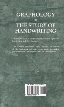 The Occult Sciences - Graphology or the Study of Handwriting