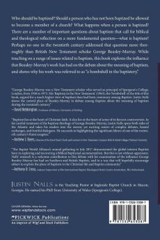 A Bombshell in the Baptistery: An Examination of the Influence of George Beasley-Murray on the Baptismal Writings of Select Southern Baptist and Baptist Union of Great Britain Scholars