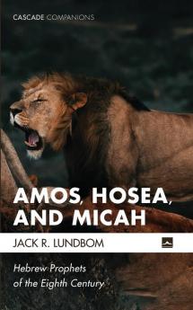 Amos Hosea and Micah