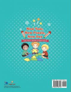 New Year New Puzzle New Day: Activity Book 8 Year Old