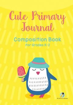 Cute Primary Journal Composition Book for Grades K-2