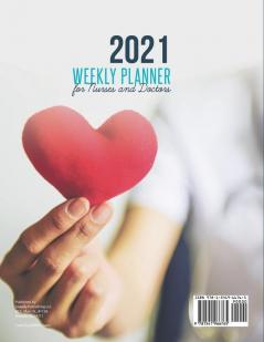 2021 Weekly Planner for Nurses and Doctors