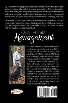 Quail Habitat Management