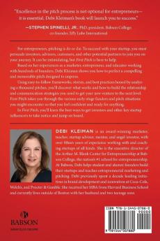 First Pitch: Winning Money Mentors and More for Your Startup