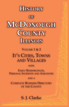 History of McDonough County Illinois Volume 1 and 2