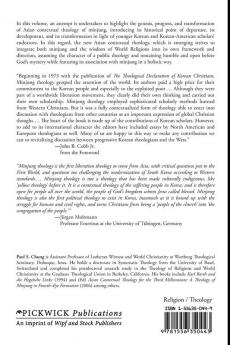 Asian Contextual Theology for the Third Millennium: A Theology of Minjung in Fourth-eye Formation: 70 (Princeton Theological Monograph)