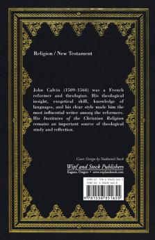 Commentaries on the Epistles to Timothy Titus and Philemon (Calvin's New Testament Commentaries)