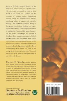 Essence of the Psalms: Poems Inspired by the Sacred Text