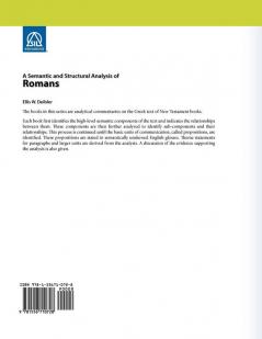 A Semantic and Structural Analysis of Romans (Summer Institute of Linguistics Semantic and Structural Anal)