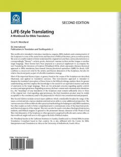 Life-Style Translating: A Workbook for Bible Translator's Second Edition