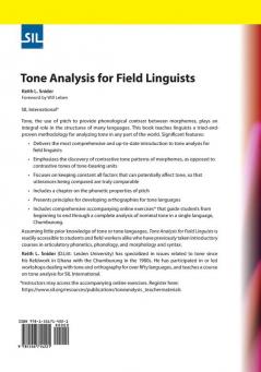 Tone Analysis for Field Linguists