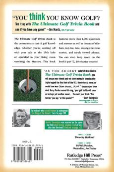The Ultimate Golf Trivia Book