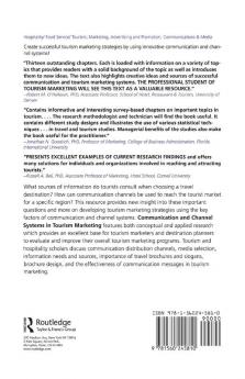 Communication and Channel Systems in Tourism Marketing