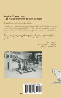 Engine Revolutions: The Autobiography of Dr. Max Bentele (Premiere Series Books)