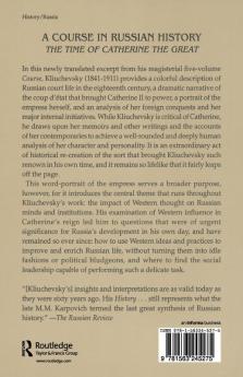 Course in Russian History: The Time of Catherine the Great