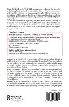 Johann Gottfried Herder on World History: An Anthology