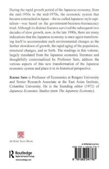 Transformation of the Japanese Economy