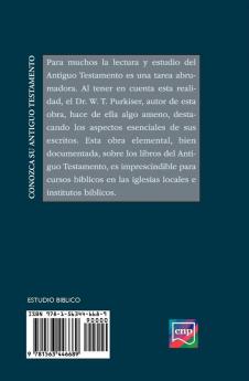 CONOZCA SU ANTIGUO TESTAMENTO (Spanish: Know your Old Testament)