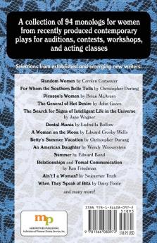 Young Women's Monologs from Contemporary Plays: Professional Auditions for Aspiring Actresses