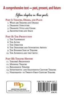 Introduction to 'The Art of Theatre': A Comprehensive Text -- Past Present & Future