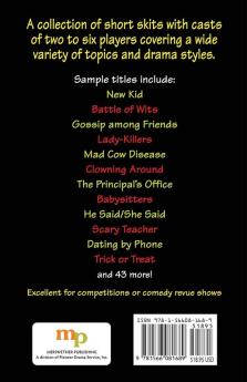 Short & Sweet Skits for Student Actors: 55 Sketches for Teens