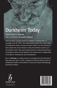 Durkheim Today