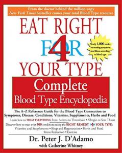 The Eat Right 4 Your Type the complete B