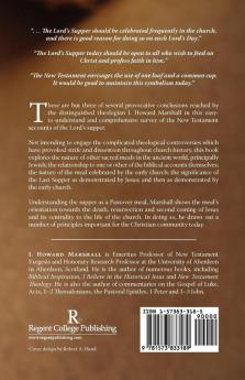 Last Supper and Lord's Supper