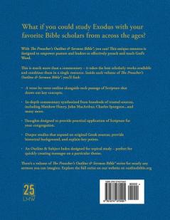Preacher's Outline & Sermon Bible-KJV-Exodus 1: Chapters 1-18