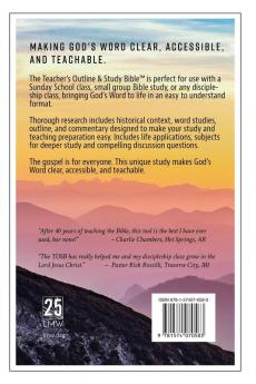 The Teacher's Outline & Study Bible: Matthew Vol. 1