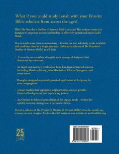 The Preacher's Outline & Sermon Bible - Vol. 23: Isaiah (1-35): King James Version