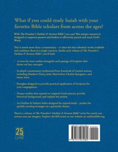 The Preacher's Outline & Sermon Bible - Vol. 24: Isaiah (36-66): King James Version