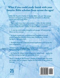 The Preacher's Outline & Sermon Bible