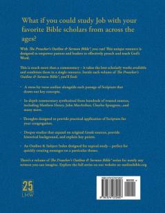 The Preacher's Outline & Sermon Bible - Vol. 17: Job: King James Version