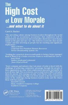 High Cost of Low Morale...and what to do about it