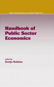 Handbook of Public Sector Economics