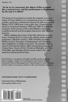 Orson Welles: Interviews (Conversations with Filmmakers Series)