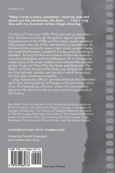 Fritz Lang: Interviews (Conversations with Filmmakers Series)