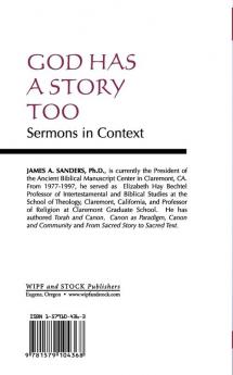 God Has a Story Too: Sermons in Context