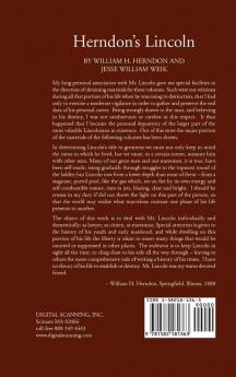 Herndon's Lincoln: The True Story of a Great Life: 1 (History & Personal Recollections of Abraham Lincoln)