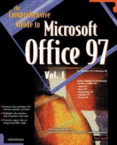 The Comprehensive Guide to Microsoft Office 97   Vol. I