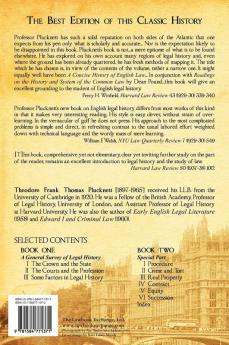 A Concise History of the Common Law. Fifth Edition.